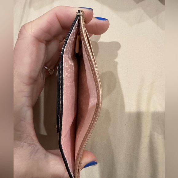 Kate Spade Rose Gold Card Holder Wallet - Picture 3 of 3